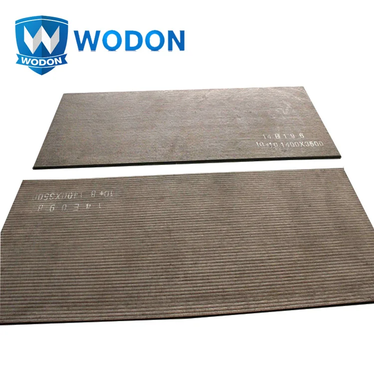 Hardfacing Cladding Abrasion Resistant Plate High Hardness Anti Friction Bimetallic Composite CCO Overlay Wear Plate