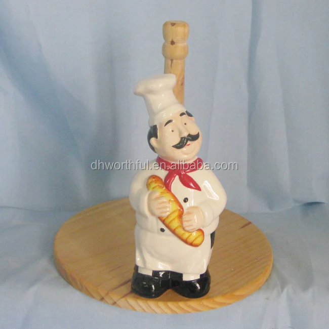 Итальянский шеф-повар, дизайнерский керамический держатель для кухонной утвари, керамический держатель для кухонной утвари шеф-повара