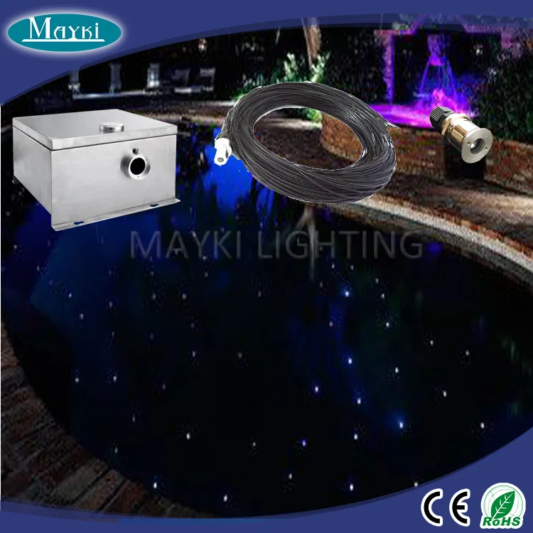 fiber optic pool light illuminator