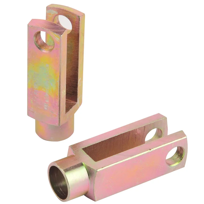ISO8140 DIN71752 gas spring rod end U clevis with pin