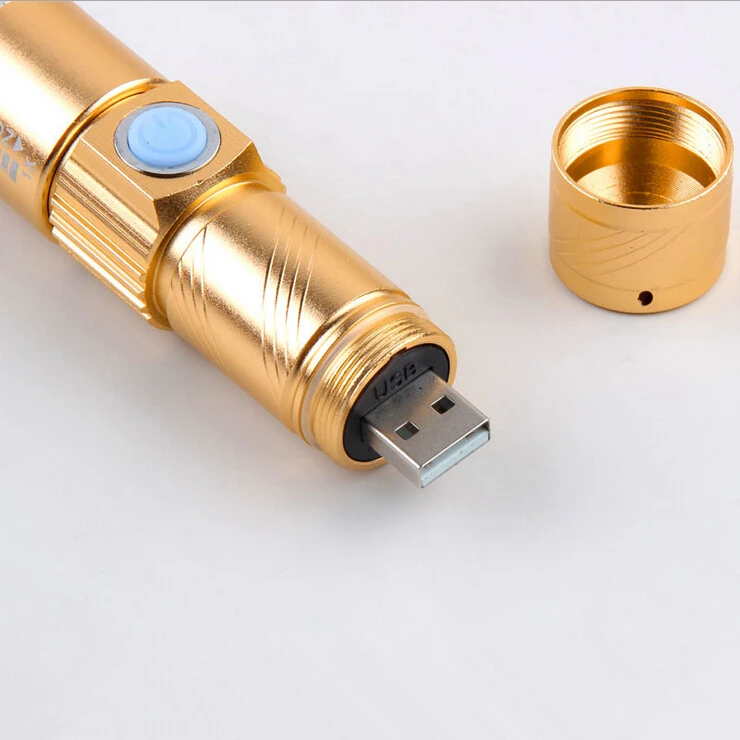 
Новый высокомощный мини перезаряжаемый USB фонарик микро светодиодный фонарик мини плоский светодиодный фонарик 
