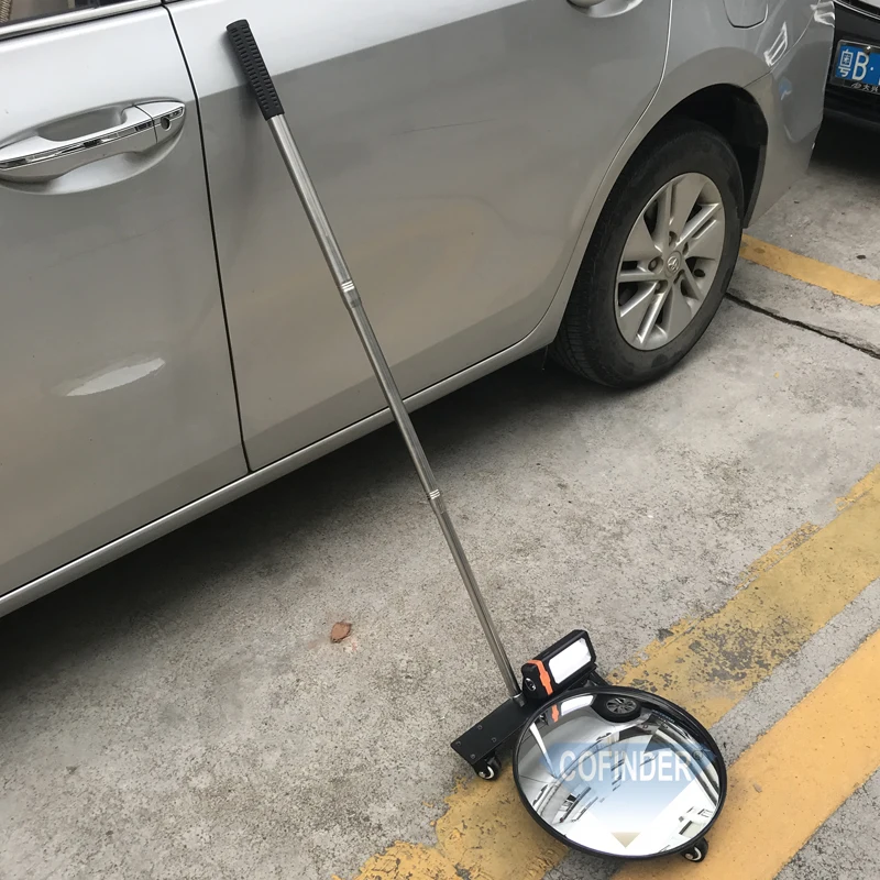 Круглое портативное выпуклое зеркало под транспортным средством, зеркало для проверки безопасности автомобиля