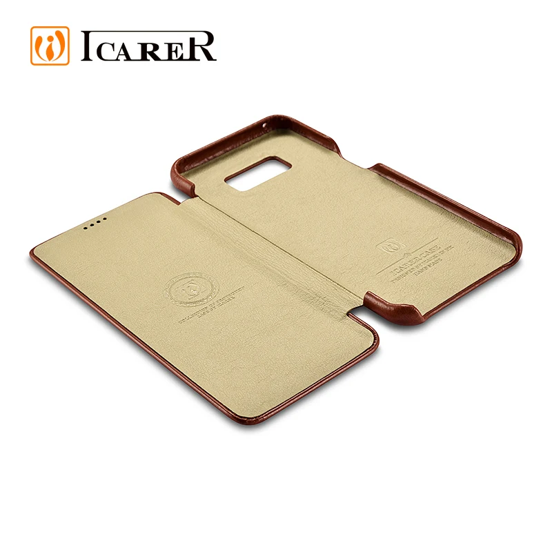 Custom Double Raw Material Telephone Shell Itel Leather Phones Case Mobile Phone Cover for Samsung Galaxy S8 Plus