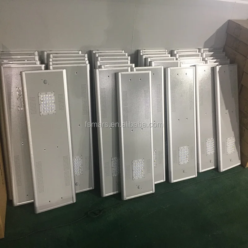 Все в одном интегрированной солнечной Солнечный свет уличный фонарь 80 Вт/30 Вт Солнечный свет