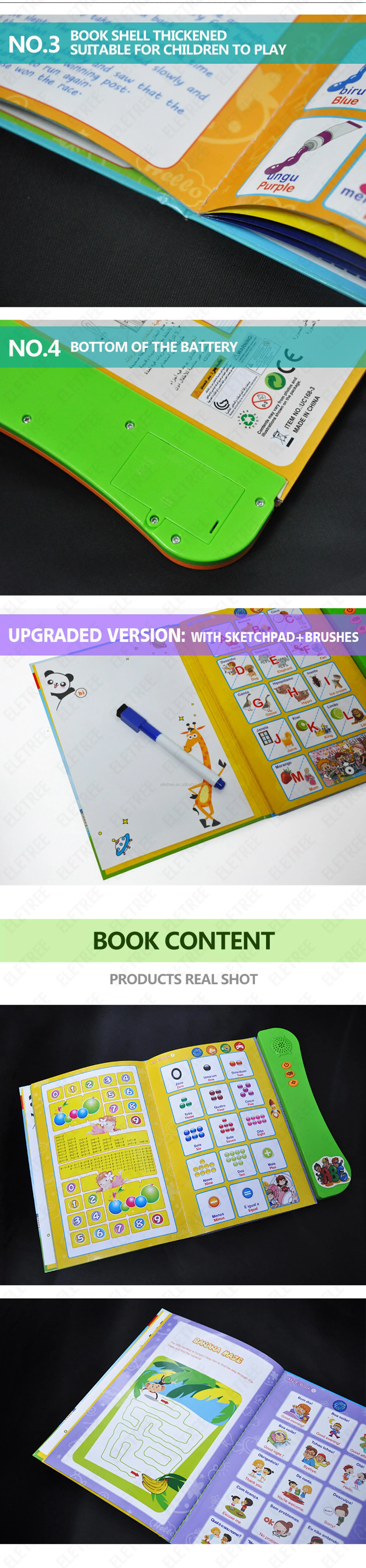 Bulk Wholesale Educational Bilingual Children Learning English