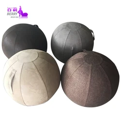Yoga ball 55cm 60cm 65cm size customization pvc ball for gym yoga ball NO 4