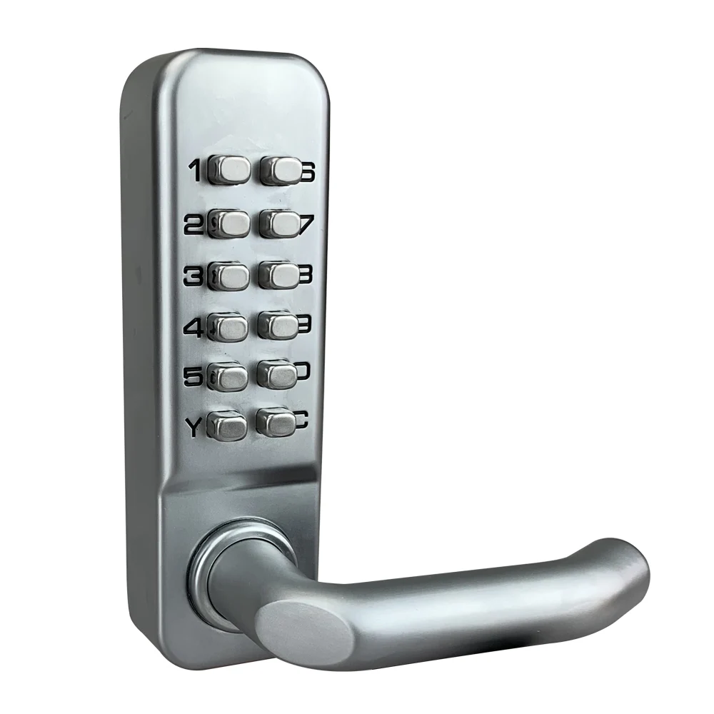 Mechanical Digital Push Button Door Lock Keyless Keypad Combination Code Lock 