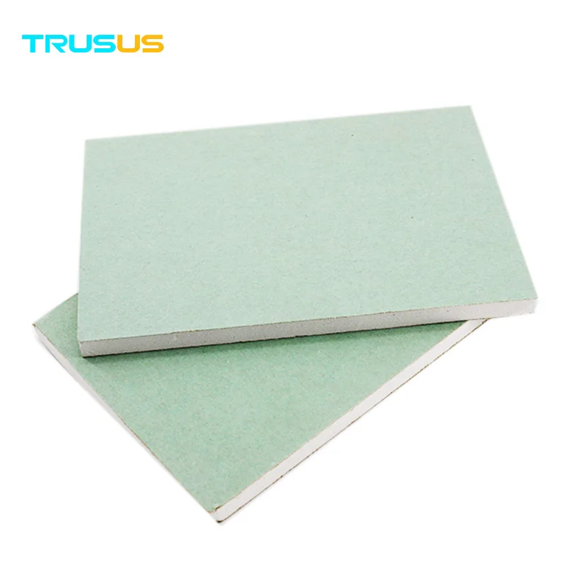 Waterproof Fireproofing Sound Proof Insulated Patterned Decorative Fibrous Drywall Gypsum Board Plasterboard Ceiling Price