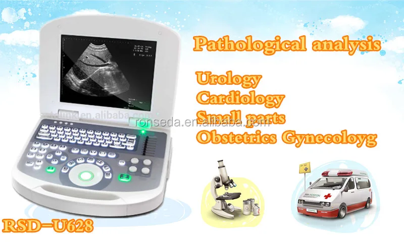 Hospital Medical Devices Multi Parameters Veterinary Ultrasound Scanner
