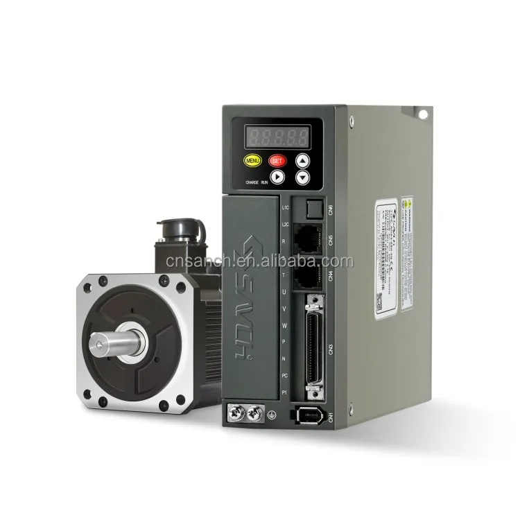 Fuji Partner Sanch Servo Motor Cnc and Servo Drive with Absolute 17 Bits Encoder Motion Controller Ethercat