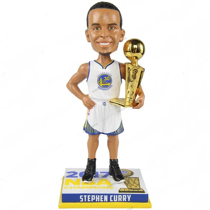 Source championship souvenir gift Stephen curry with trophy in