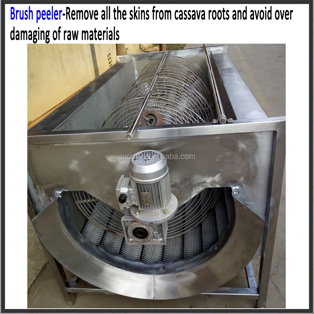 Brush Type Root Vegetable Washing Peeling Machine for Sale with Lowest Cost
