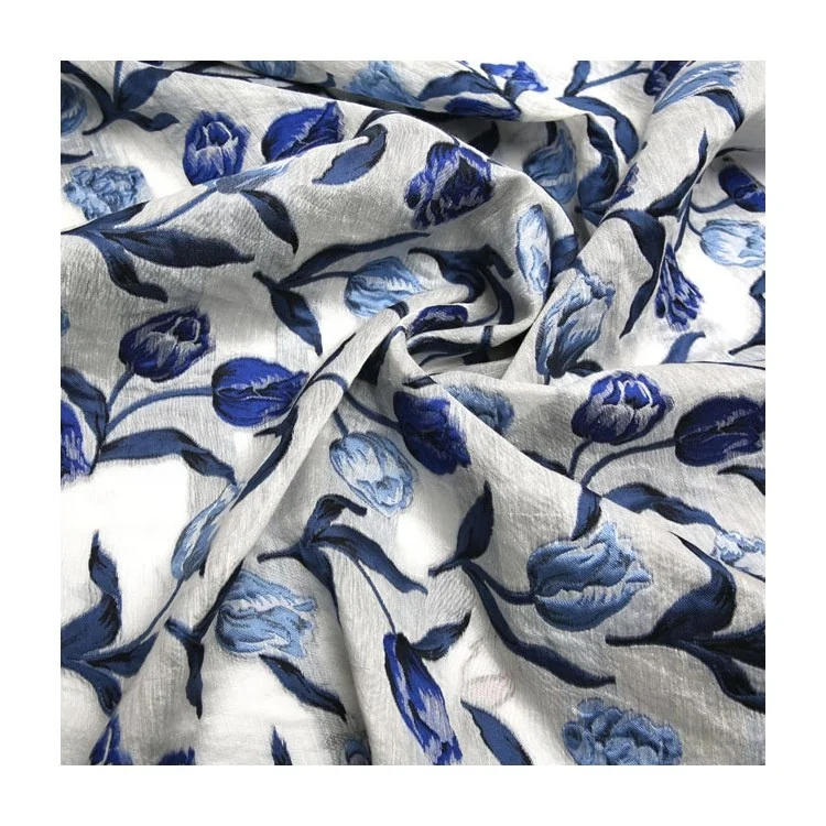 Лидер продаж 2019 женские платья хлопковая Полиэстеровая шифоновая ткань с