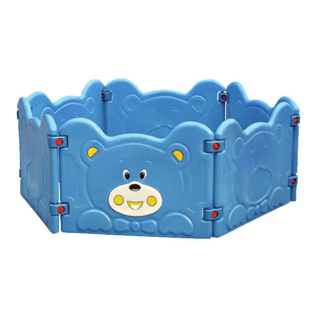 Красочный детский пластиковый забор, пластиковый Океанский бассейн для детского сада, забор для бассейна с горкой