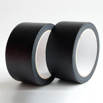 Made in China Good Quality Durable Waterproof Custom Designed Black cotton cloth pro gaffer tape for stage and photography