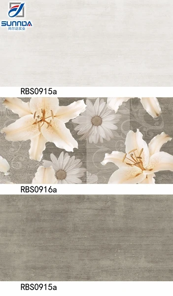 300X600 Anti-cratch Matt and Glossy Finish Mirror Suface Decorative Ceramic Wall Tile Porcelain Tile for Bathroom and Kitchen