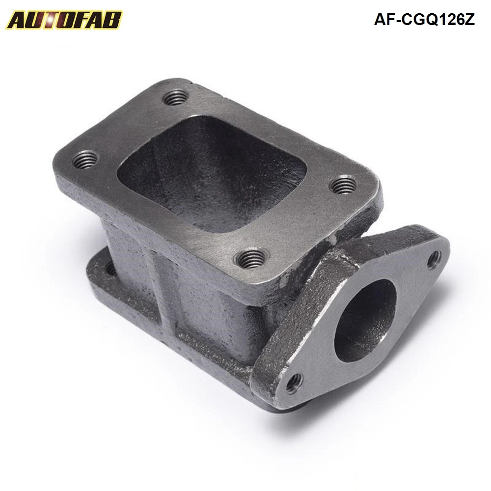 AUTOFAB - T3 To T3 38mm Cast Iron Wastegate Flange Manifold Turbo Charge Adapter T3-T4 Adapter AF-CG