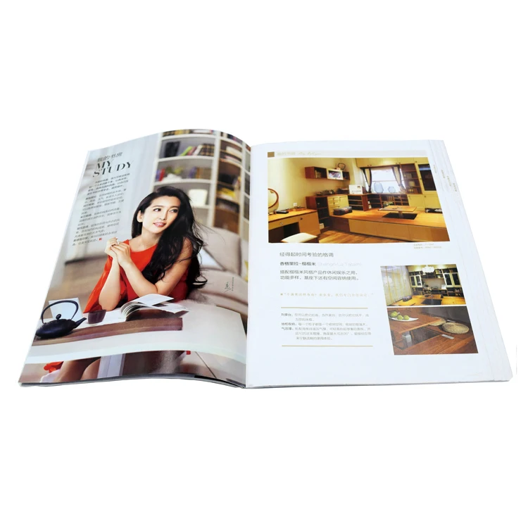 Китай 2016 модный красивый женский тканевый каталог дизайн магазина печать