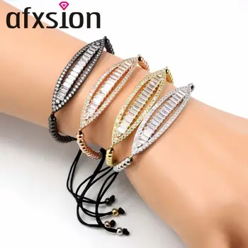 2018 Stainless steel bead bracelet, adjustable zircon bracelet wholesale