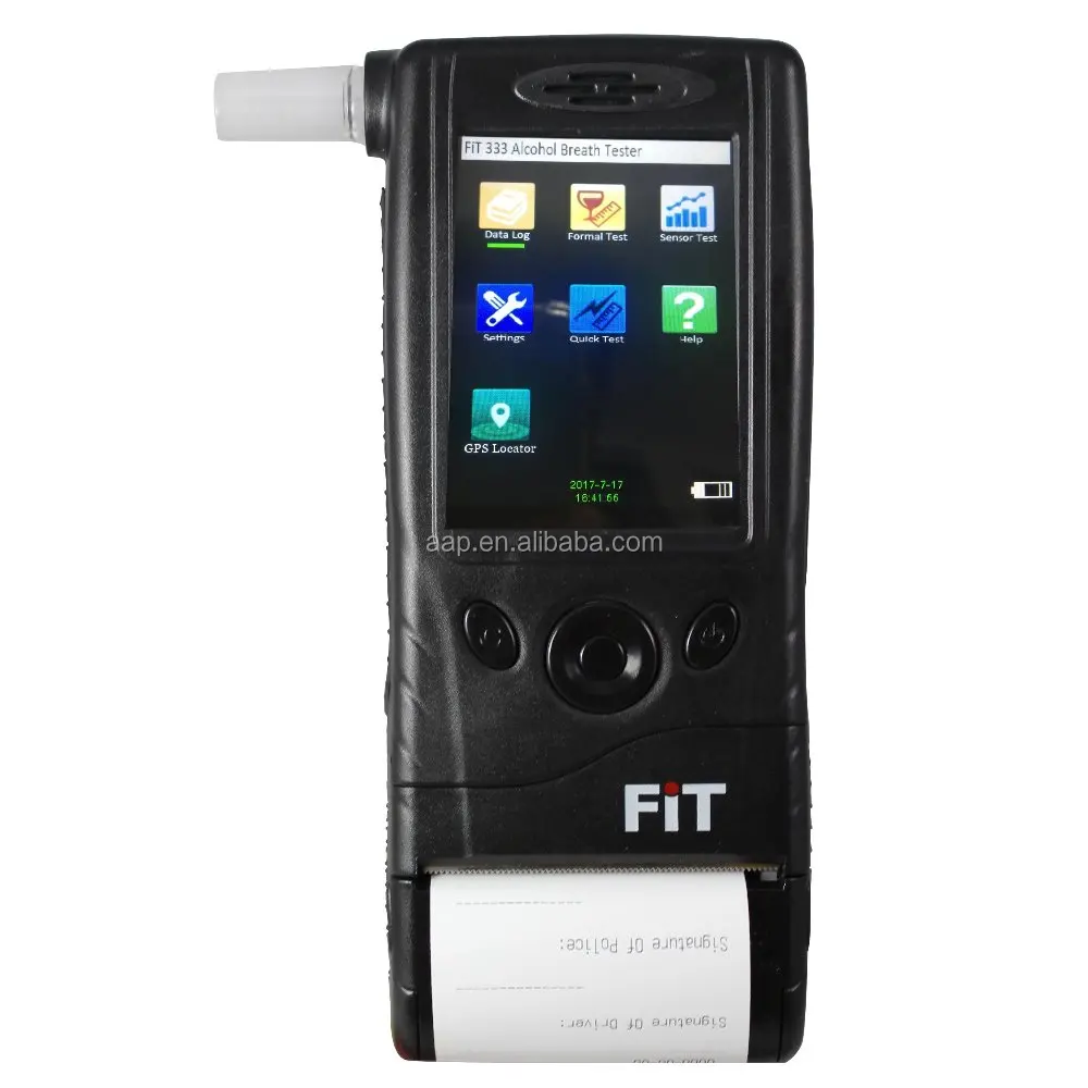 FiT333I Law Enforcement Interlock portable Alcohol Tester fuel cell breathalyzer
