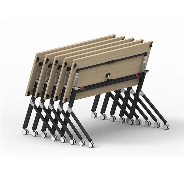 Movable Conference Table Conference Room Table Modern Folding Conference Table Study Desk Office Desks and Workstations