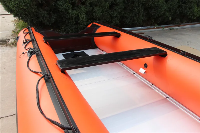 Heavy Duty Large Inflatable Pvc Boat Asm320 360 380 420 460 With Ce