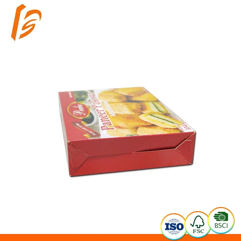 
Оптовая продажа, упаковка из мягкой бумаги, прямоугольная коробка для сыра, закусок, оригинальная упаковка для печенья, замороженных продуктов 