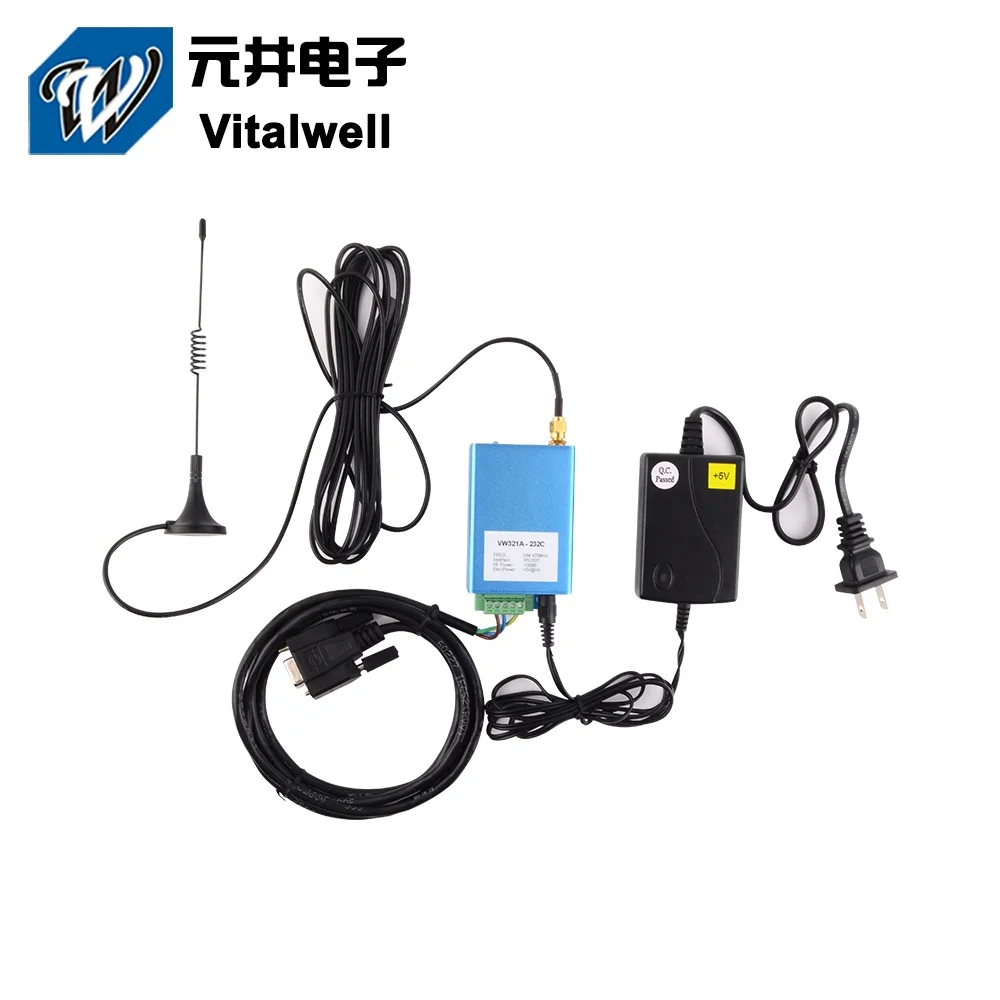 VW321A 2-FSK multi Channel mdb to rs232 433mhz rf converter module