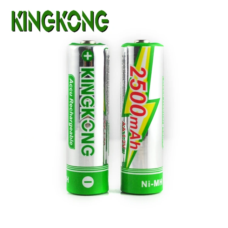 
 Перезаряжаемая батарея KingKong 2500mah AA 1,2 V Ni-MH  