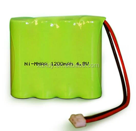 rechargeable ni-mh aa 700mah 4.8v battery