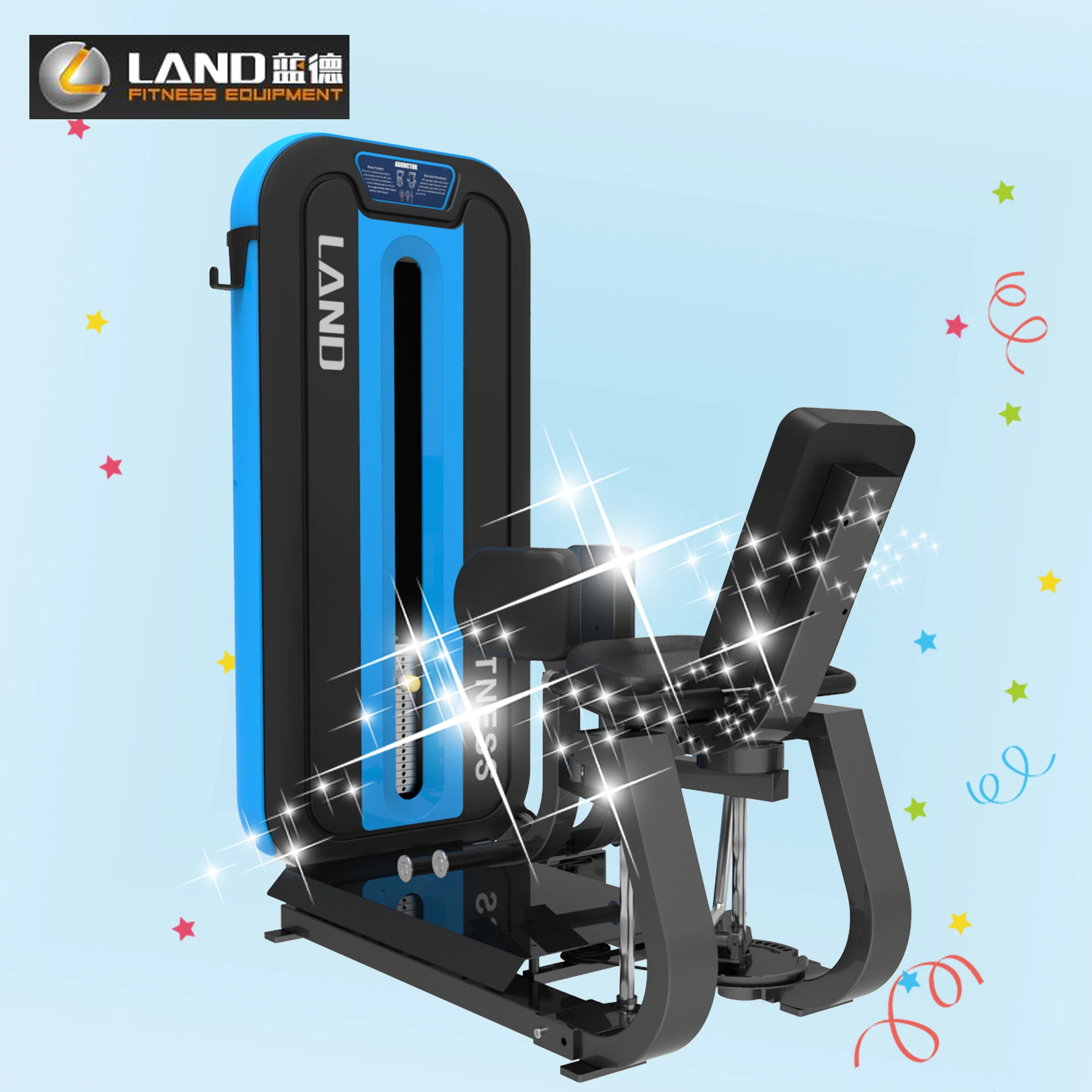 adductor hot sale colorful strength equipment land fitness