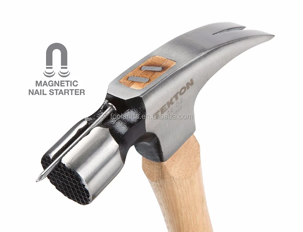 Отбойный молоток с магнитной головкой Hickory 22 унции первый крупнейший поставщик молотка в Китае