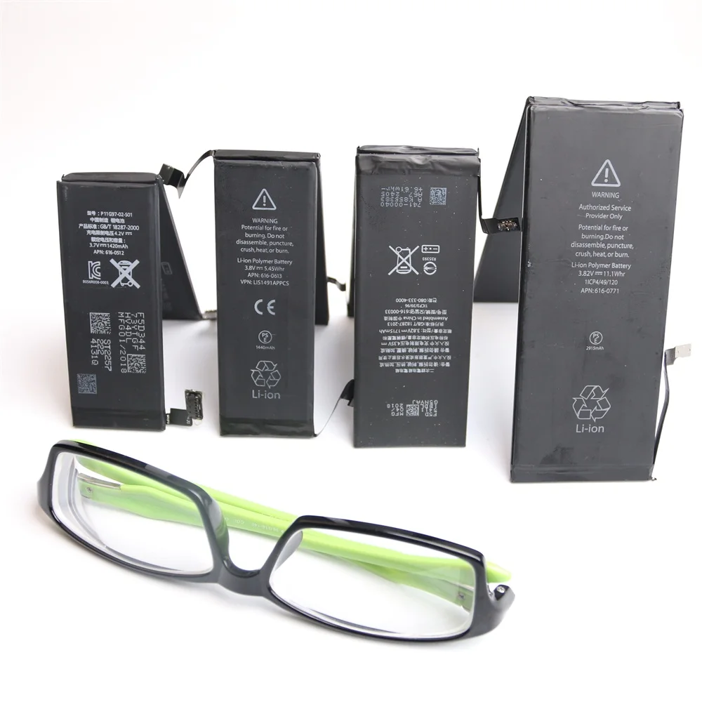 OEM OBM ODM TOP QUALITY REAL CAPACITY BATTERY REPLACEMENT FOR IPHONE 6 7 8 4 5 X XS MAX BATTERY EXW