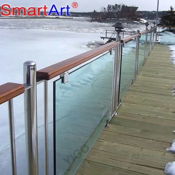 Cheap Deck Railing Frosted Glass Balcony Balustrade Buy Deck Railing Glass Deck Railing Glass Panels Deck Railing Height Product On Alibaba Com
