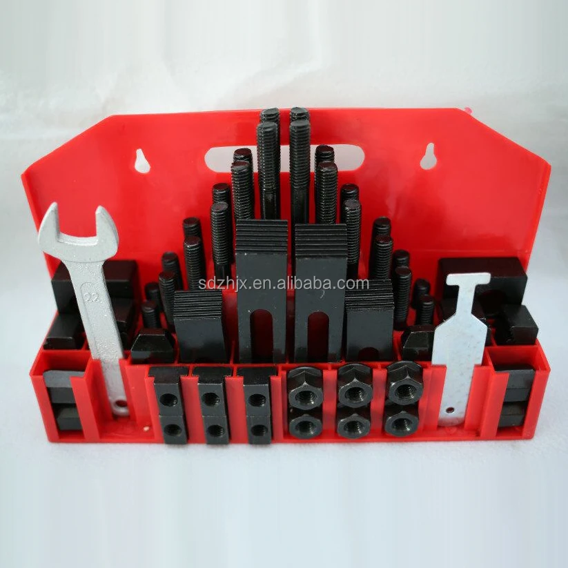 Kit Complet De Serrage Pour Fraiseuse Et Tour - 58 Pièces Renforcées, Plaques Combinées M10