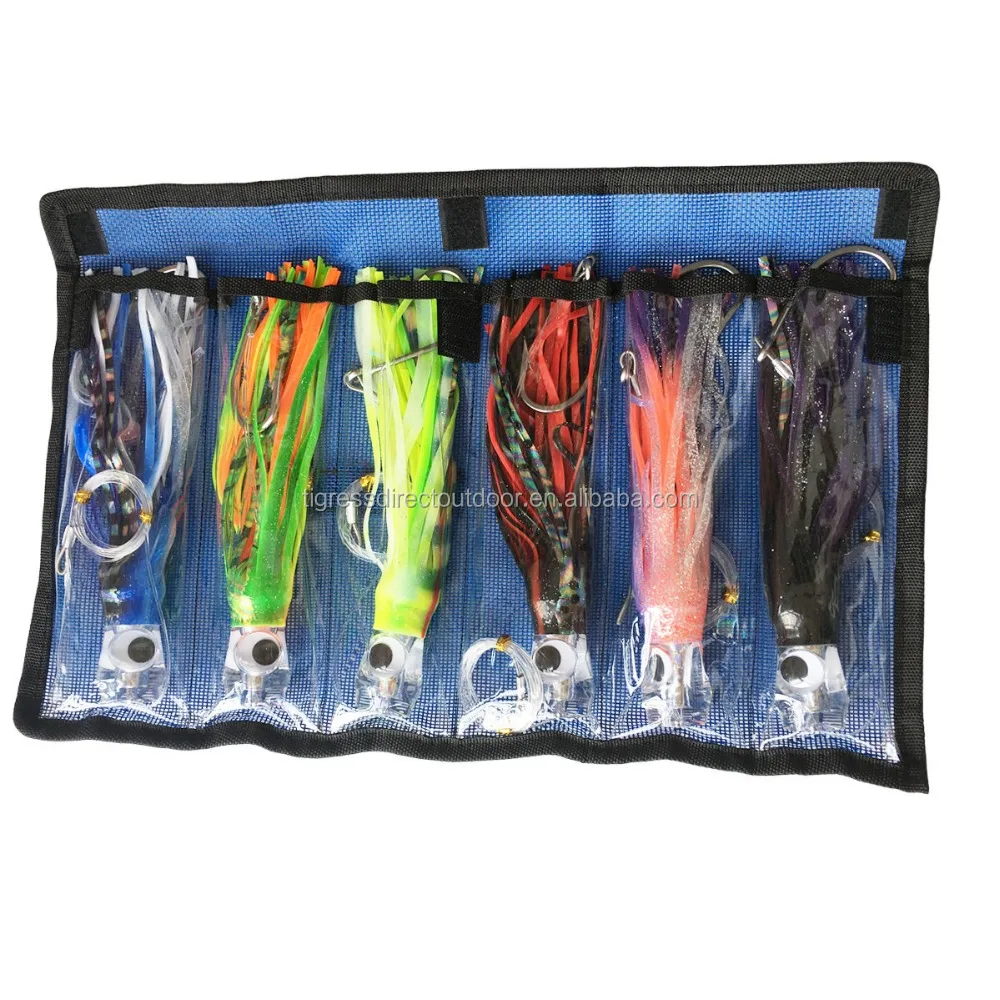 Octopus Skirts Trolling Lures Saltwater Tuna Marlin Wahoo Trolling Skirt Lures