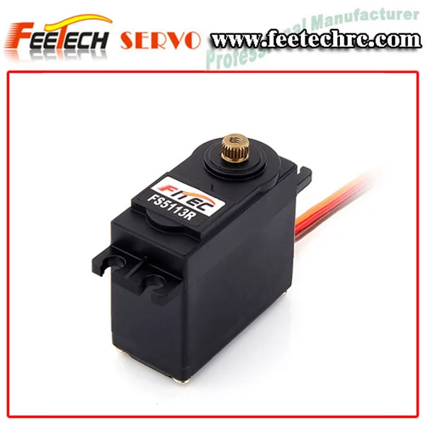 fs5113r 13kg крутящий момент двигателя сервопривода вращение 360 градусов для роботов