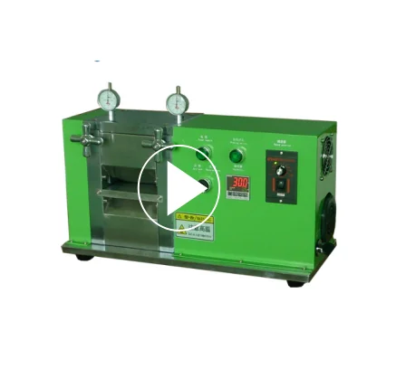 Lab Hot Roll Calender Machine For Battery Electrode