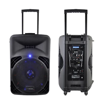 Acccuracy Pro Audio Trolley wireless battery powered speaker CSM15AMFQ-V2BP-BT