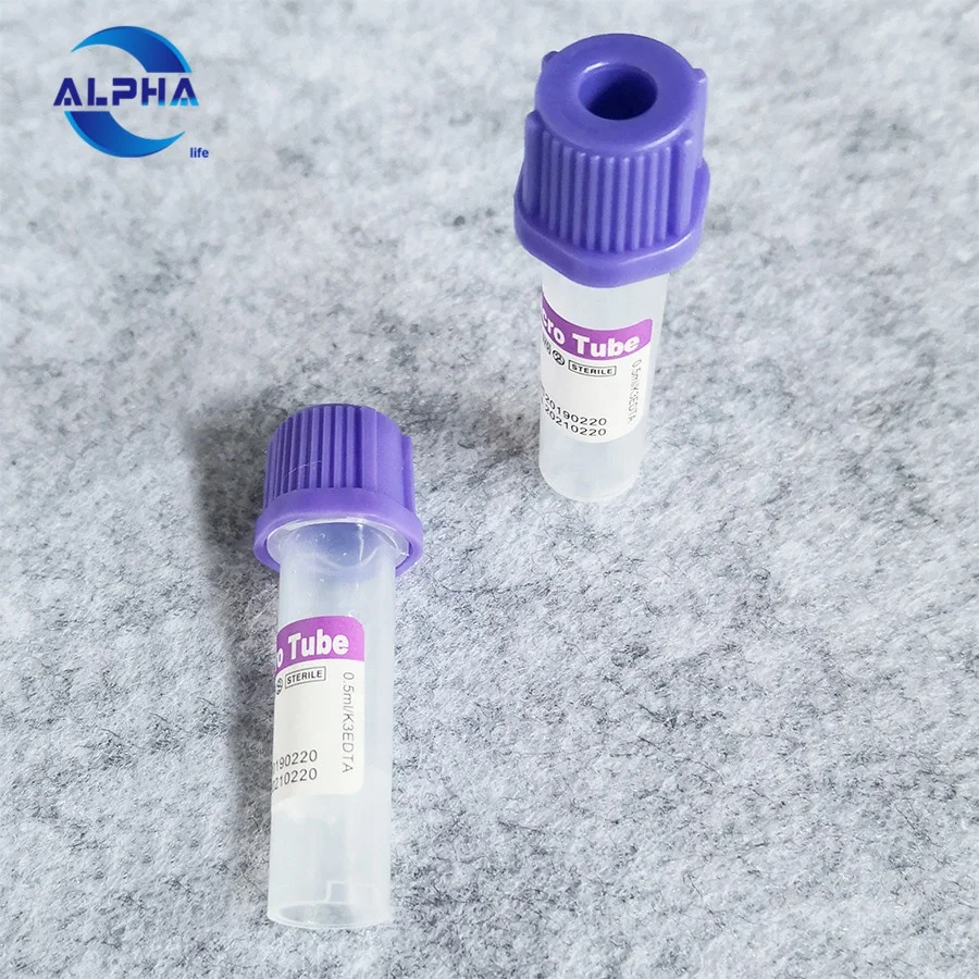 
 Лаванда edta k3 микротрубка для взятия крови  