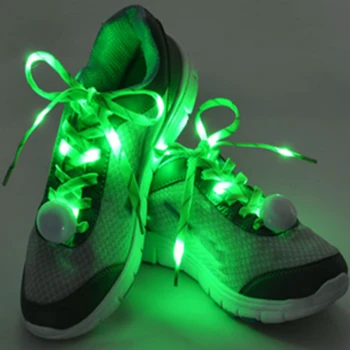 creative new style fashion flashing nylon led shoe lace
