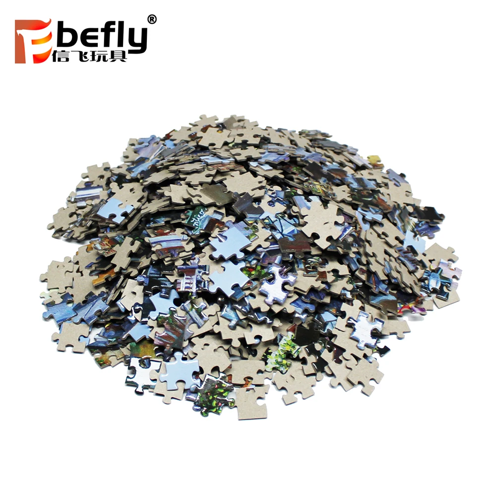 FSC Certificate Custom Photo A1 A2 A3 A4 Sublimation Blank Jigsaw Puzzle Wholesale