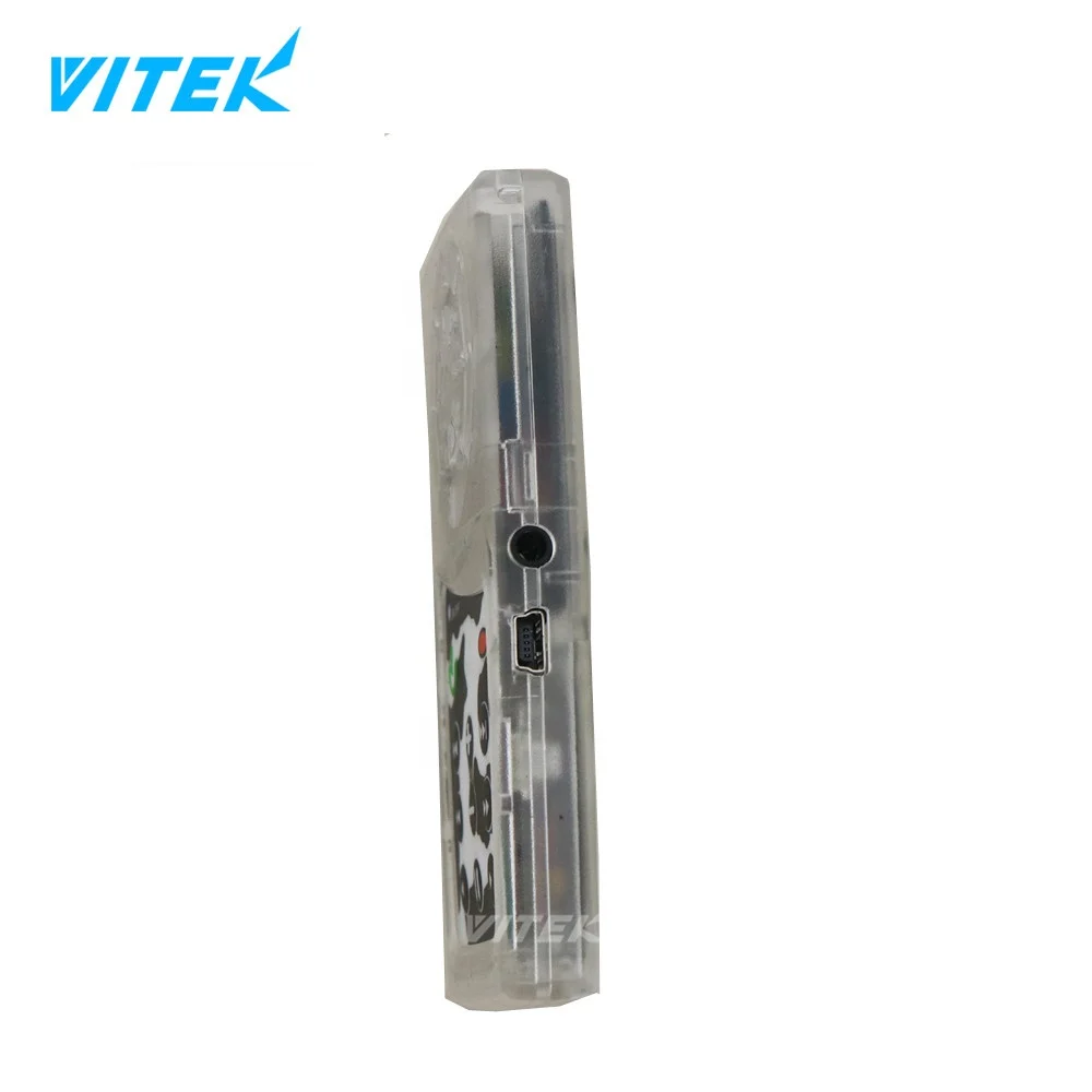 Prison Jail Use Clear Case Audio Bible Player Mini Transparent MP3 Player with Transparent Earphone Clear Headphone