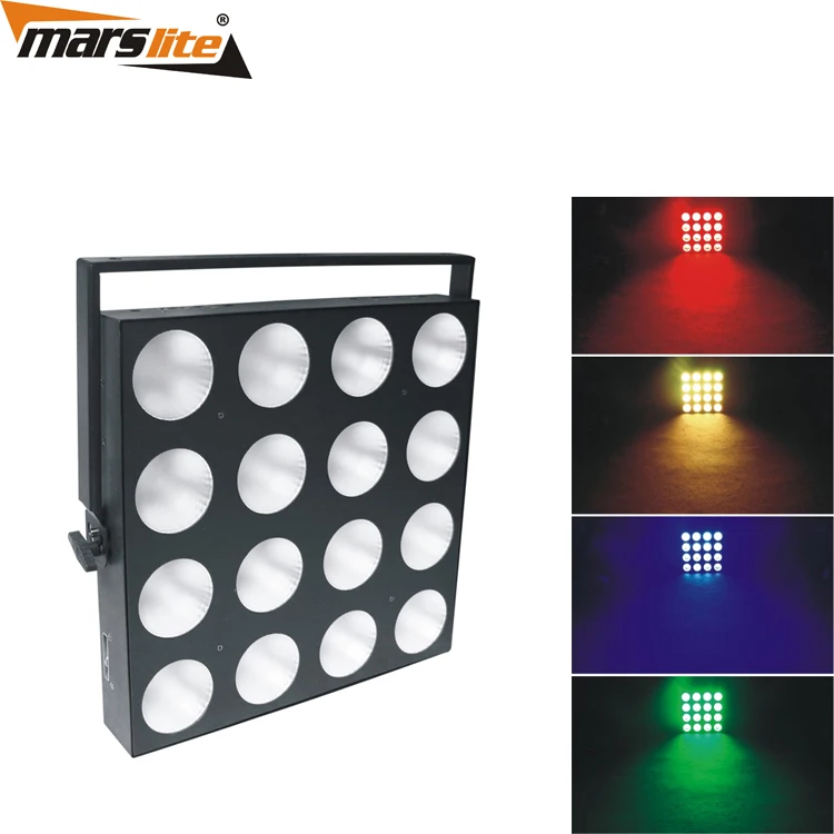 Professional Stage Background Blinder Lighting 4x4 16pcs 30w Led Cob Matrix Dj  Light Led Tv Matrix - Buy Led Tv Matrix,Led Cob Matrix,Blinder Lighting  Product on 