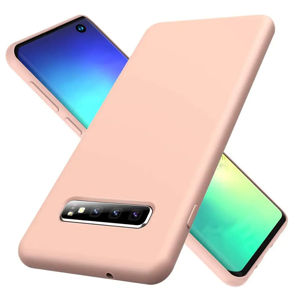 Liquid Silicon Mobile Back Cover for C9 Pro Samsung Galaxy S10 hp V11 V20 Pro V29 5g V27 Y11 vivo Y27s Y20 Y31 Y12s Phone Case