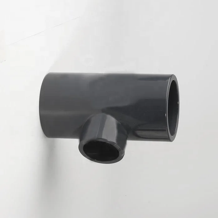 ПВХ редуктор тройник пластиковый тройник труба фитинг