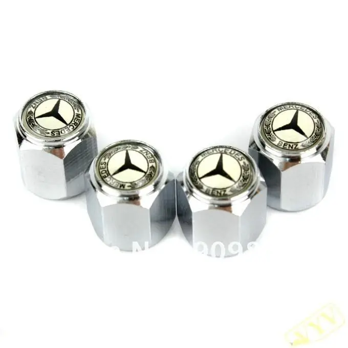 Mercedes tire stem valve caps