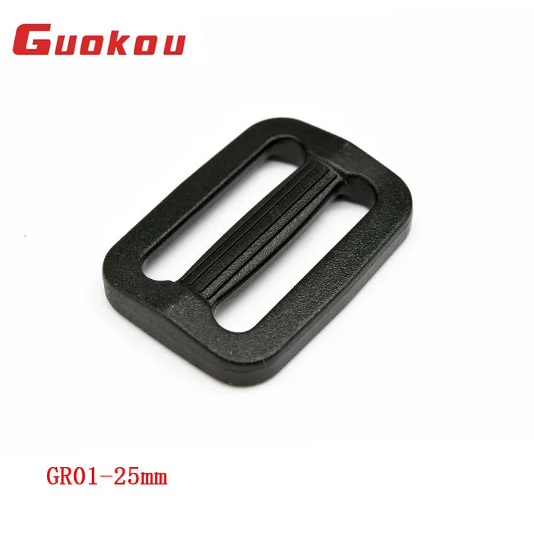 GR01 Customizable 32mm Plastic Triangle Glide Buckles in Various Colors for Special Bag Parts & Accessories