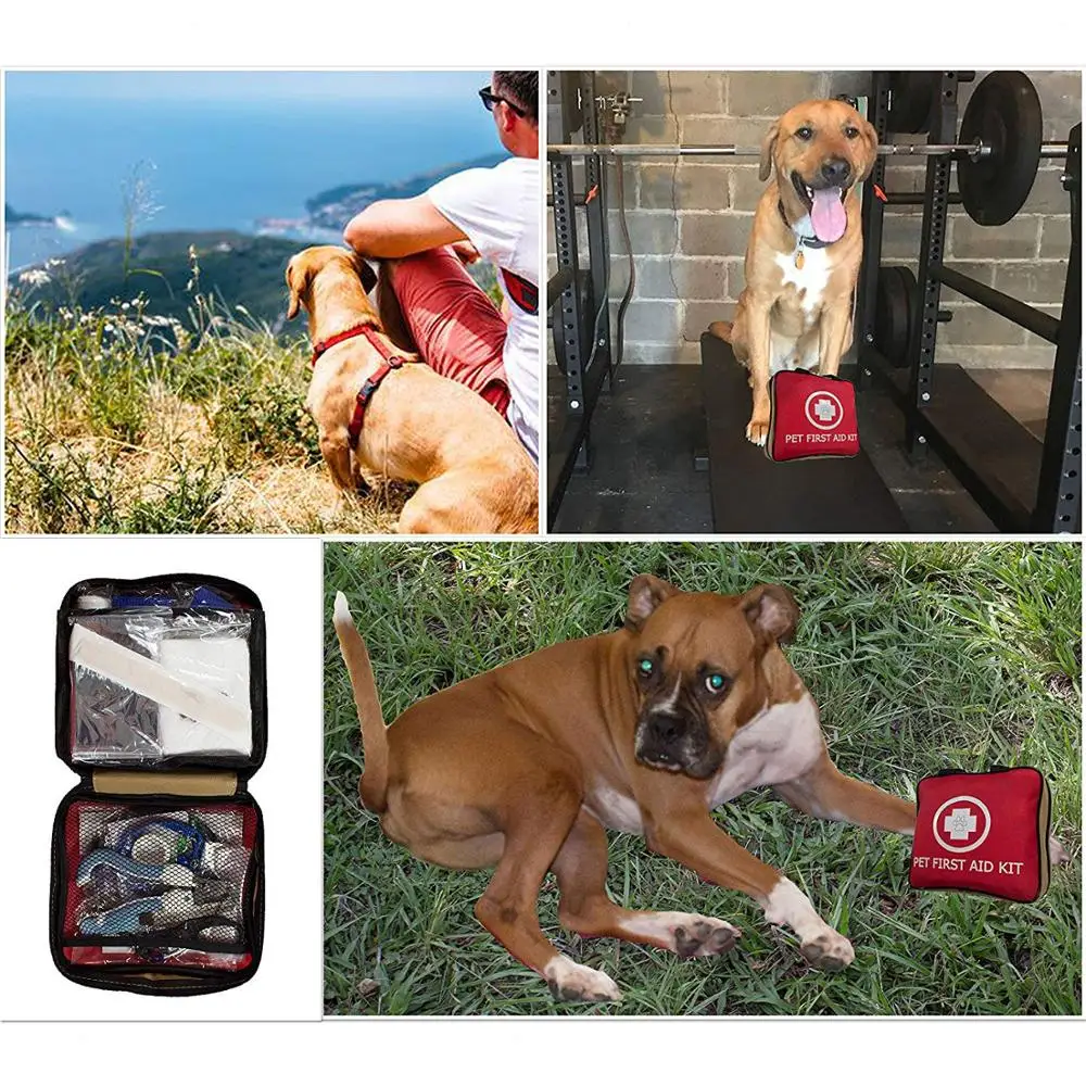 CE ISO Approved Customized Pet First Aid Kit Dog Cat Care Kit Set