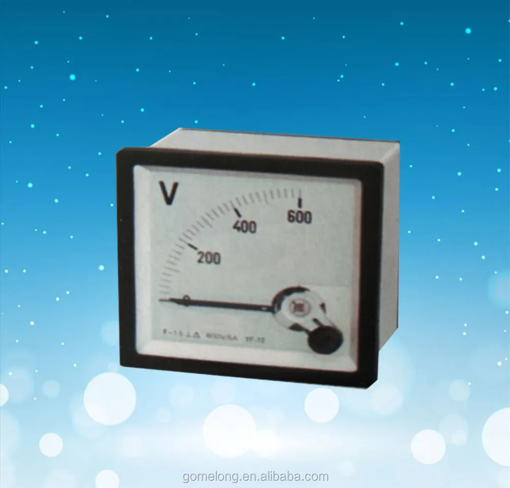 Аналоговый Панель Вольтметр 72*72 вольтметр переменного тока